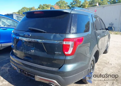 2016 Ford Explorer Limited из США, поврежденный, VIN 1FM5K8F83GGA41652